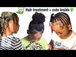 Give your ponytail some voluminous flare with a hair quiff. Hair Treatment Cute Braids For Kids Youtube