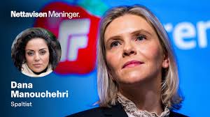 As someone who is an outspoken critic of immigration, listhaug has sparked controversy throughout her ministerial career in that exact area of responsibility. Norsk Debatt Dana Manouchehri Sylvi Listhaug Blaser Liv I Fatimas Kamp