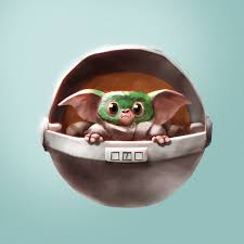 Artstation Gizmo X Baby Yoda Andry Rajoelina
