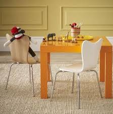 Parson S Play Table Modern Kids Tables West Elm 199 Modern Kids Table Kids Table And Chairs Modern Kids Furniture