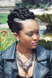 For naturally black hair, a high curly bun with a lace or flower headband is super romantic. Wedding Updos For Black Hair Novocom Top