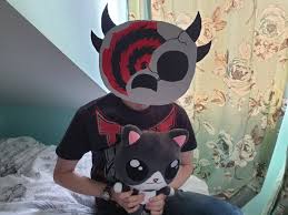 He is unlocked by defeating mega satan for the . Jakthederp On Twitter I Know Tainted Apollyon The Empty Is Already Done But I Wanted To Give It A Go So Me And My Girlfriend Made This Mask Which Looks So Cool