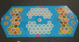 Catan the board game, multicolor. Board Layout For Catan All Expansions Extensions And Santa Claus Catan