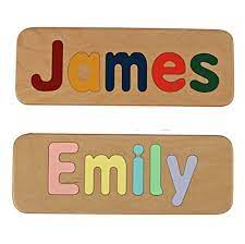 Name puzzle, personalized name puzzles, custom wooden name puzzle, pen holders, letters, wedding initials, wedding gifts and pencil holders. Amazon Com Personalized Name Puzzle By J And P Wood Products Handmade Products