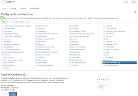 How Can I Add A Table Of Contents To A Jupyter Jupyterlab Notebook Stack Overflow