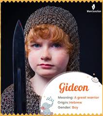 Gideon Name, Meaning, Origin, History, And Popularity