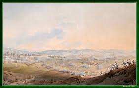 La Bataille D Eckmuhl Le 22 Avril 1809 A 6 Heures Du Soir Vers La Fin De La Journee Une Division De L Armee Francaise Et D French Army Napoleonic Wars Cavalry