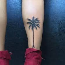 Coconut Tree Tattoo For Women 59 Ideas Tree Tattoo Ankle Palm Tattoos Palm Tree Tattoo Ankle