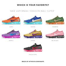 Maybe you would like to learn more about one of these? Sole Library On Twitter We Ve Seen The Adidas X Dragon Ball Z Collection But Have You Seen These Concept Nike Vapor Max X Dragon Ball Super Sneakers Made By Thegoldenshape Https T Co Oyklpmjp3j