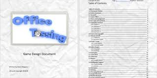 Jumping straight into coding without cultivating a game design document is a sure way to end up being hampered by placeholder art, malfunctioning code, and clashing mechanics. Create A Game Design Document For Your Game By Oxnard85 Fiverr