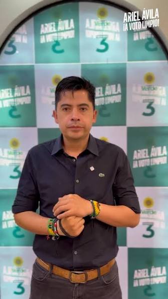 🌎🇨🇴 Colombianos en el exterior: ya pueden votar hasta el 8 de marzo., No importa dónde estés, tu voz cuenta., En el tarjetón de Senado marca:, 🟢 Ariel Ávila, 🌻 Alianza Verde, 3️⃣ Número 3, Por un ...