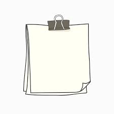 Download Premium Vector Of Blank White Note Paper With Paperclip Vector Marcos Para Texto Cuadro De Texto Libreta De Apuntes
