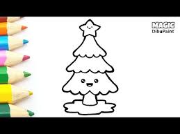 Dibujos Para Pintar De Navidad Kawaii Dibujos I Para Colorear Solo debes imprimir cada imagen y empezar a darles color. dibujos i para colorear