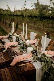 These Elegant And Rustic Wedding Table Runners Are Made From Cheesecloth And Hand Dyed To M Table Runners Wedding Boho Wedding Decorations Rustic Wedding Decor