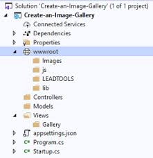 This will take you to the page listed. Create An Image Gallery Asp Net Core Leadtools Sdk Tutorials Help