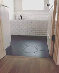 Bathroom Floor Ideas And Designs Hexagon Tile Bathroom Floor Bathroom Floor Tiles Wood Tile Bathroom