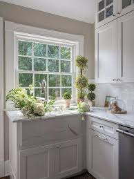 See more ideas about kitchen inspirations, kitchen remodel, kitchen design. Marble Porcelain Sink In Small White Kitchen Cottage Kitchen