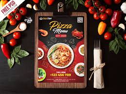 Restaurant Food Menu Free Psd Food Menu Restaurant Recipes Fast Food Menu