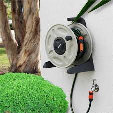 Holman 15m Wall Mount Fitted Hose Reel Bunnings Warehouse