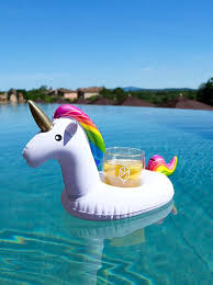 Everything You Need To Turn Your Bachelorette Into A Mermaid Party Unicorn Inflatable Unicorn Cups Floating Drink Holder