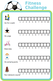 Make Your Own Travel Game Kids Fitness Challenge Workout Challenge Exercise For Kids