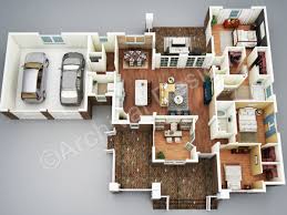 Durham Drive House Plan Durham Drive 3d Floor Plan Sims House Design Cottage Bungalow House Plans Basement House Plans