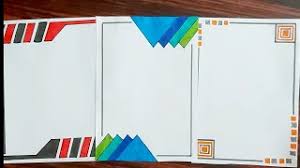 Some of the assignments i've taken on. 20 Black Border Designs Project Designs Front Page Designs For Project Assignment Note Book Ø¯ÛŒØ¯Ø¦Ùˆ Dideo