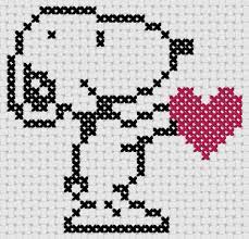 Explore more searches like snoopy cross stitch patterns free. Cross Stitch Simple Cartoon Snoopy Heart Cross Stitch 4 Free