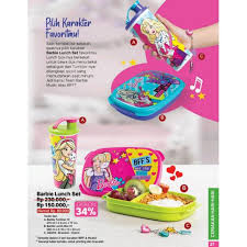 Cari aja referensi daftar menu bekal anak sekolah kreasi okemom. Wadah Bekal Anak Karakter Barbie Tupperware Shopee Indonesia