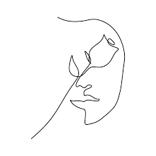 Minimalistic drawing face frames illustrations hd images. Simple Abstract Face Simple One Line Art Novocom Top