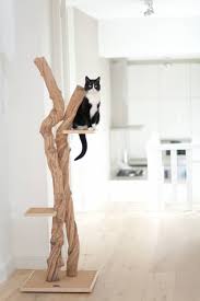 Top 10 des meilleur e s arbre à chat bois naturel actuellement. Arbre A Chat Design En Bois Thepetorialist Net Cat Tree Diy Cat Tree Cat Scratching Post