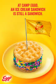 At Camp Eggo An Ice Cream Sandwich Is Still A Sandwich Yummy Food Dessert Fun Desserts Food