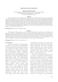 Kritik demikian biasa disebut kritik sastra. Pdf Kritik Sastra Di Prancis