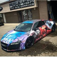 Amazing Artcar Audi R8 Audi Car Wrap Design Audi R8