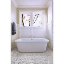 Modern and marvelous, terrazzo tiles are a brilliant way to add a chic refinement to your space. Faber 12 X 12 White Silver Grey Natural Stone Mosaic Wall Floor Tile Lowe S Canada