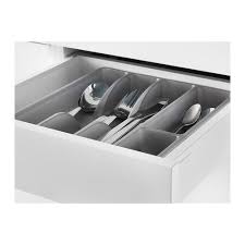 Smacker Flatware Tray Gray Ikea Cutlery Tray Ikea Kitchen Drawers Drawer Dividers