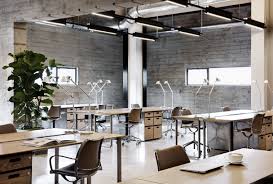 Look Inside L A S Most Stylish New Work Space Industrial Office Design Industrial Interior Design Office Interiors