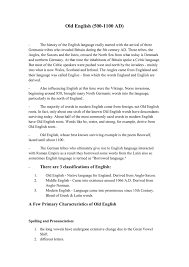 Alia media find more words! Old English Fourth Lecture