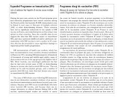 Les scl�roses en plaques (sep) repr�sentent bien s�r l'�ventualit� la plus fr�quente (plus du tiers des victimes). 2