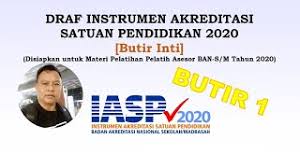 Feb 01, 2020 · draf iasp tahun 2020 tingkat sma/ma draf iasp tahun 2020 tingkat smk demikian yang bisa kami sampaikan mengenai draf instrumen akreditasi satuan pendidikan (iasp) tahun 2020. Butir 1 Iasp Youtube