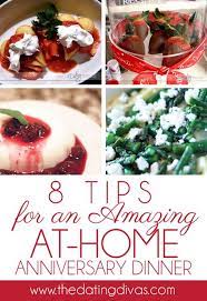 101 Anniversary Dinner Ideas For A Romantic Night In The Dating Divas Anniversary Food Anniversary Dinner Ideas Anniversary Dinner