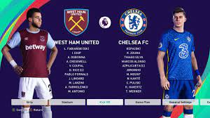 On the front, it features contrasting stripes in white and sky blue. Pes 2021 West Ham Vs Chelsea Chelsea Kit 21 22 English Premier League Youtube