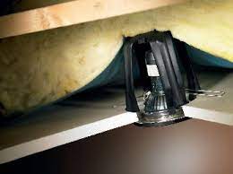 Cette solution permet de relever la laine de verre au dessus du spot et de laisser une. Protection Pour Spot Encastrable Hellermanntyton