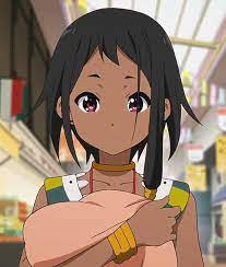 Black clover anime black cover art activities some pictures animated gif anime characters otaku animation gakuen babysitters. Cute Black Anime Girl Characters Gif Novocom Top