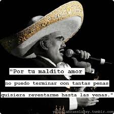 Vicente Fernandez Por Tu Maldito Amor Frases De Canciones Citas De Canciones Dichos En Espanol