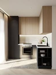 Poblado solamente por tres mesas, cinco sillas y algunos ganchos donde se cuelgan los supuestos utensilios de una cocina, porque. Cocinas Minimalistas Cocinas De Madera Modernas Modelos De Cocinas Integrales Decoracion De Cocina