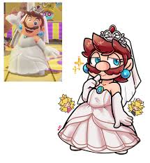 Bowser's unlocks his wedding suit and reveals where coins are hidden in the region. Mario Wedding Dress By S D Fur Affinity Dot Net