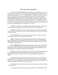 Check spelling or type a new query. 53 Simple Joint Venture Agreement Templates Pdf Doc á… Templatelab