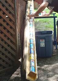 Pannello solare a tubi sottovuoto per la massima efficienza. Come Costruire Un Pannello Solare Termico Con Delle Lattine Usate Ambiente Bio