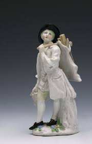 A Chelsea figure of a “Carpenter with his tools” modelled by Josef Willems  | Rare Ceramics